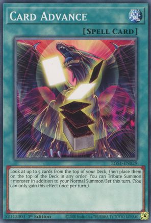 Card Advance (EGS1-EN029) - Egyptian God Deck: Slifer the Sky Dragon Unlimited