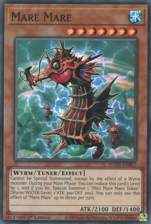 Mare Mare (EGO1-EN017) - Egyptian God Deck: Obelisk the Tormentor 1st Edition