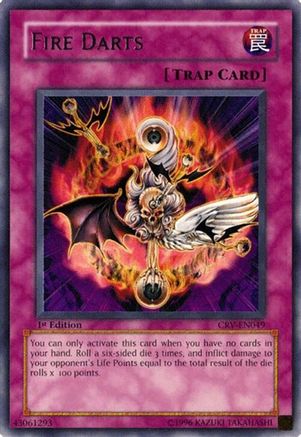 Fire Darts (CRV-EN049) - Cybernetic Revolution 1st Edition