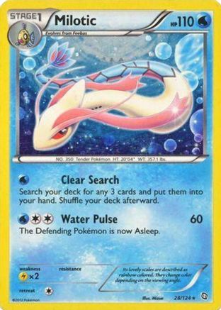Milotic 028/124 - Holofoil Blister Exclusives - Promo