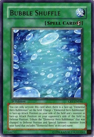 Bubble Shuffle (CRV-EN046) - Cybernetic Revolution 1st Edition