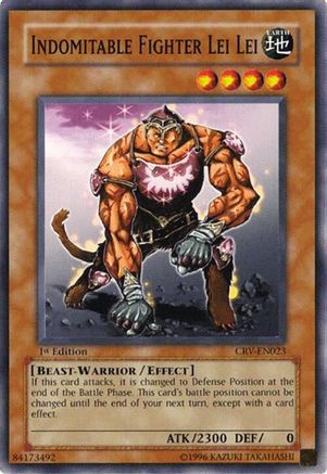 Indomitable Fighter Lei Lei (CRV-EN023) - Cybernetic Revolution 1st Edition