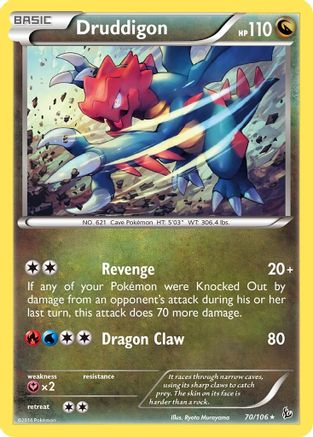 Druddigon 070/106 Deck Exclusives - Rare