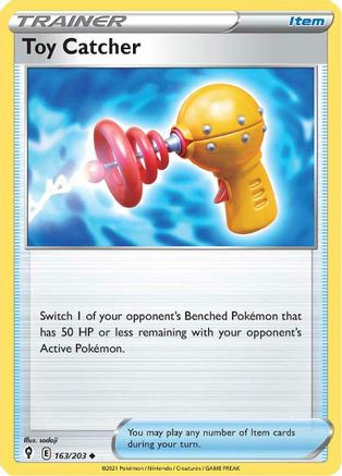Toy Catcher 163/203 SWSH07 Evolving Skies - Uncommon