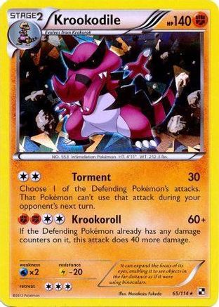 Krookodile 065/114 - Holofoil Blister Exclusives - Promo