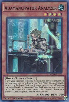 Adamancipator Analyzer (MP21-EN226) - 2021 Tin of Ancient Battles 1st Edition