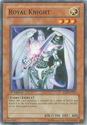 Royal Knight (EOJ-EN017) - Enemy of Justice 1st Edition