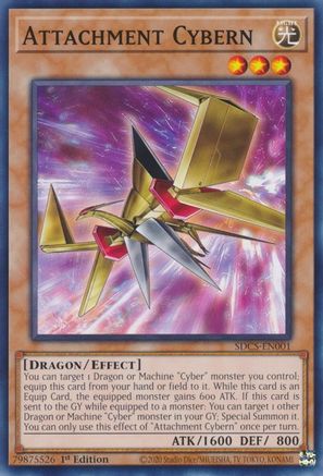 Attachment Cybern (SDCS-EN001) - Structure Deck: Cyber Strike Unlimited