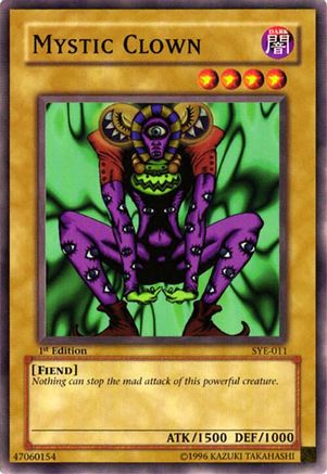 Mystic Clown (SYE-011) - Starter Deck: Yugi Evolution Unlimited