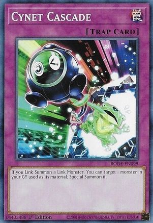 Cynet Cascade (BODE-EN099) - Burst of Destiny 1st Edition