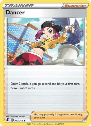 Dancer 232/264 SWSH08 Fusion Strike - Uncommon