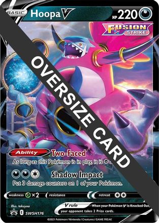 Hoopa V SWSH176 - Holofoil Jumbo Cards - Promo
