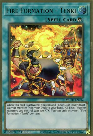 Fire Formation - Tenki (MGED-EN042) - Maximum Gold: El Dorado 1st Edition