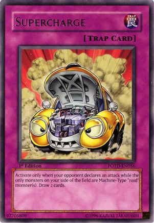 Supercharge (POTD-EN056) - Power of the Duelist 1st Edition
