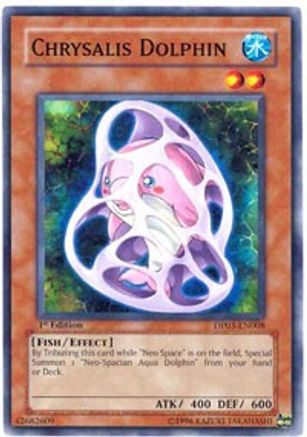 Chrysalis Dolphin (DP03-EN008) - Duelist Pack 3: Jaden Yuki 2 1st Edition