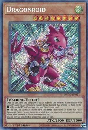 Dragonroid (BROL-EN011) - Brothers of Legend 1st Edition