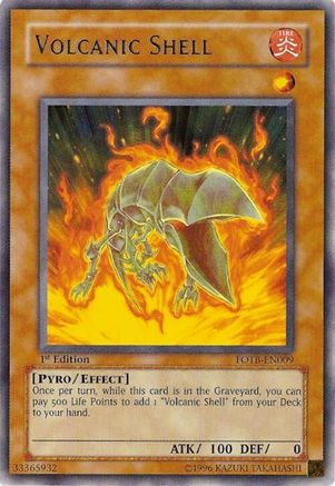 Volcanic Shell (FOTB-EN009) - Force of the Breaker Unlimited