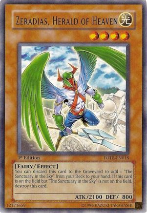 Zeradias, Herald of Heaven (FOTB-EN018) - Force of the Breaker Unlimited