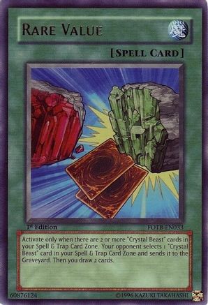 Rare Value (FOTB-EN033) - Force of the Breaker Unlimited