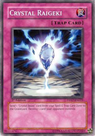 Crystal Raigeki (FOTB-EN048) - Force of the Breaker Unlimited