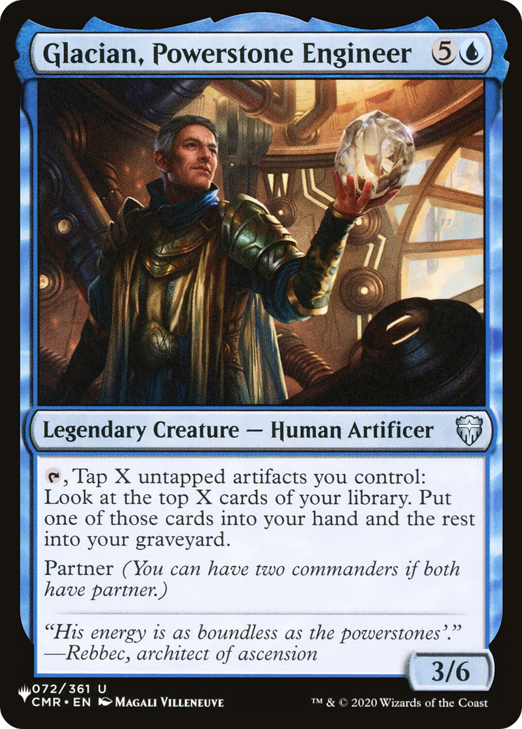 Glacian, Powerstone Engineer (LIST-072/361) - The List