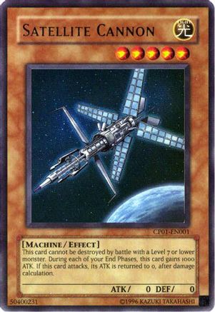 Satellite Cannon (CP01-EN001) - Champion Pack 1 Unlimited