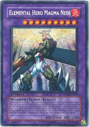 Elemental Hero Magma Neos (TAEV-EN043) - Tactical Evolution 1st Edition