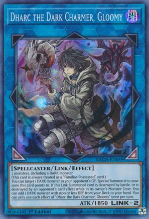 Dharc the Dark Charmer, Gloomy (BACH-EN049) - Battle of Chaos 1st Edition