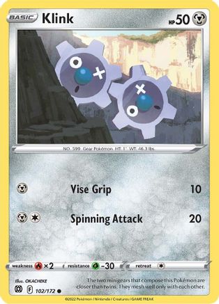 Klink 102/172 SWSH09 Brilliant Stars - Common