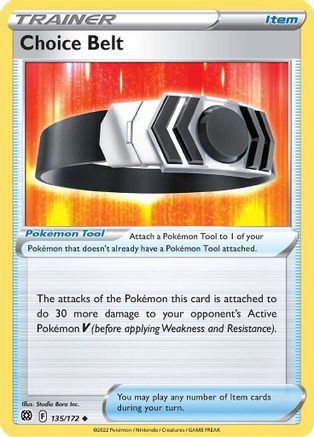Choice Belt 135/172 SWSH09 Brilliant Stars - Uncommon