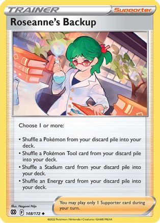 Roseanne's Backup 148/172 SWSH09 Brilliant Stars - Uncommon