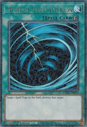 Mystical Space Typhoon (Duel Terminal) (HAC1-EN023) - Hidden Arsenal: Chapter 1 1st Edition