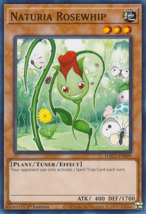 Naturia Rosewhip (HAC1-EN099) - Hidden Arsenal: Chapter 1 1st Edition