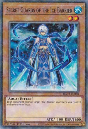 Secret Guards of the Ice Barrier (Duel Terminal) (HAC1-EN048) - Hidden Arsenal: Chapter 1 1st Edition
