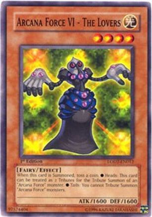 Arcana Force VI - The Lovers (LODT-EN012) - Light of Destruction Unlimited