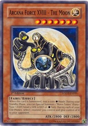 Arcana Force XVIII - The Moon (LODT-EN015) - Light of Destruction Unlimited