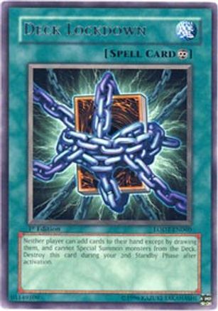Deck Lockdown (LODT-EN060) - Light of Destruction 1st Edition