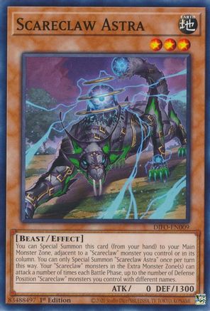 Scareclaw Astra (DIFO-EN009) - Dimension Force 1st Edition