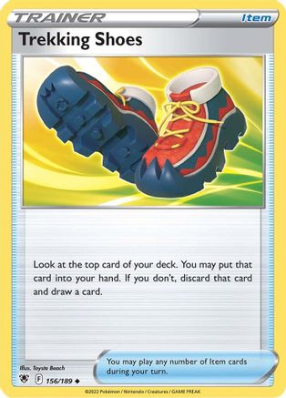 Trekking Shoes 156/189 - Reverse Holofoil SWSH10 Astral Radiance - Uncommon