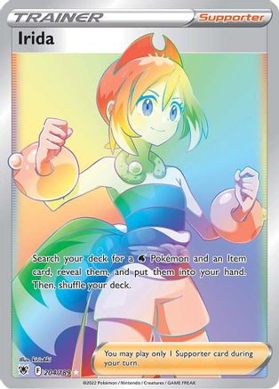 Irida (Secret) 204/189 - Holofoil SWSH10 Astral Radiance - Secret Rare