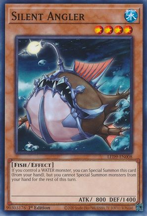 Silent Angler (LED9-EN008) - Legendary Duelists: Duels From the Deep 1st Edition