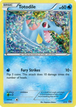 Totodile 005/12 - Holofoil McDonalds Promos 2016 - Promo