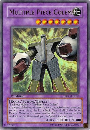 Multiple Piece Golem (TDGS-EN038) - The Duelist Genesis Unlimited