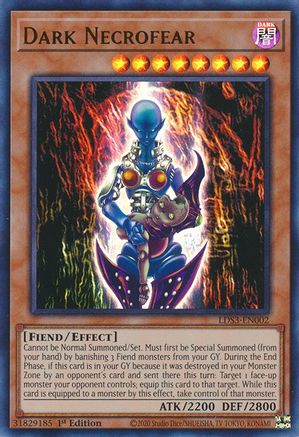 Dark Necrofear (LDS3-EN002) - Legendary Duelists: Season 3 1st Edition