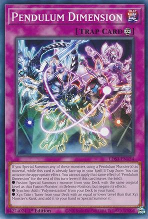 Pendulum Dimension (LDS3-EN134) - Legendary Duelists: Season 3 1st Edition