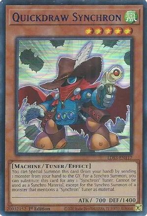 Quickdraw Synchron (Blue) (LDS3-EN117) - Legendary Duelists: Season 3 1st Edition