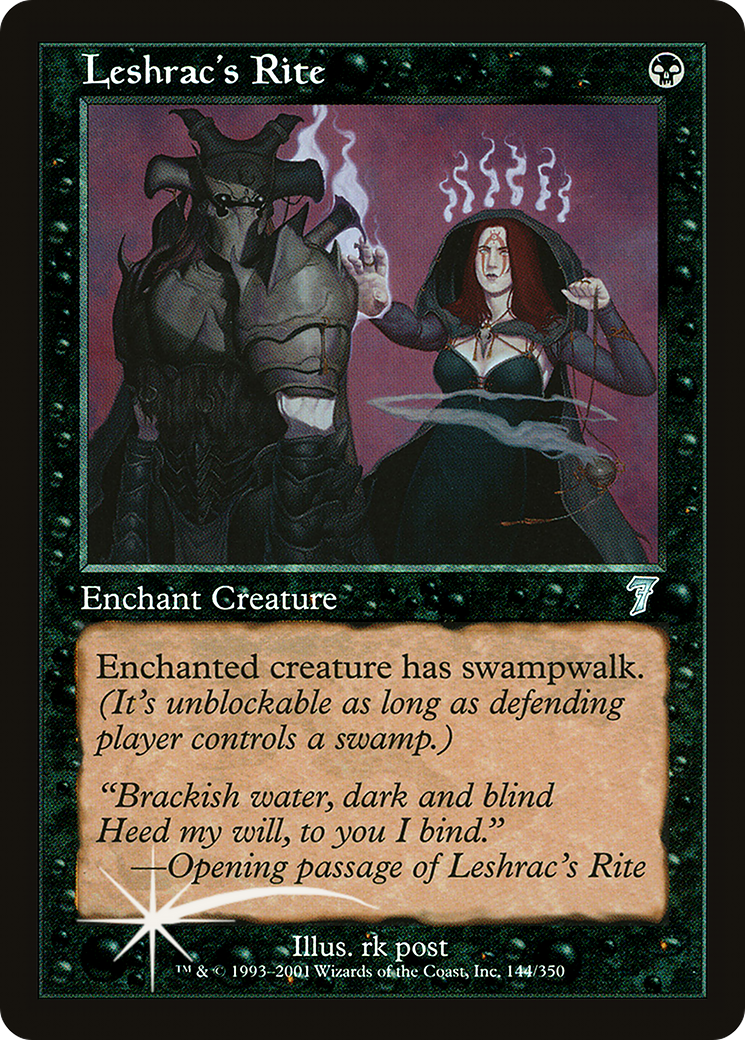 Leshrac's Rite (7ED-144★) - 7th Edition Foil