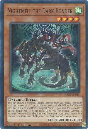Nightmell the Dark Bonder (POTE-EN038) - Power of the Elements 1st Edition