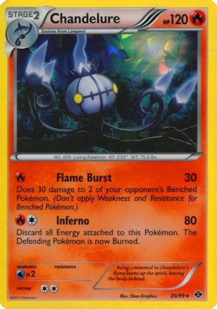Chandelure 020/99 - Holofoil Blister Exclusives - Promo