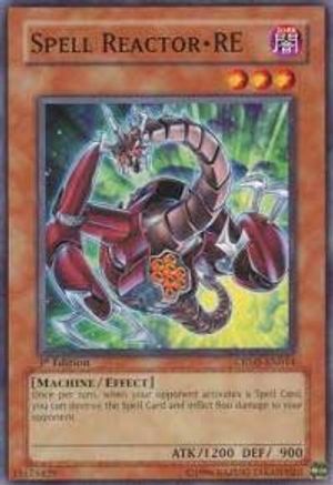 Spell Reactor - RE (CRMS-EN014) - Crimson Crisis 1st Edition
